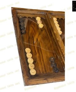 خرید تخته نرد ریشه گردو منبت سفارشی