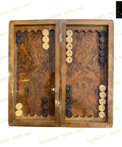 خرید تخته نرد ریشه گردو منبت کردستان