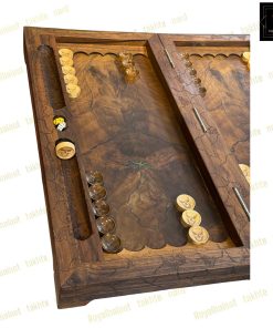 خرید تابلو تخته نرد منبت ادمیزاد 70 سانتی