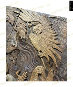 خرید تابلو تخته نرد منبت ادمیزاد 70 سانتی