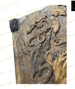 خرید تابلو تخته نرد منبت ادمیزاد 70 سانتی