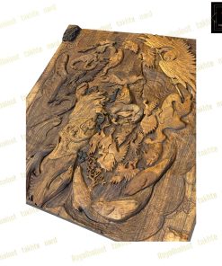 خرید تابلو تخته نرد منبت ادمیزاد 70 سانتی