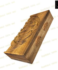 خرید تابلو تخته نرد گردو منبت نبرد 60 سانتی