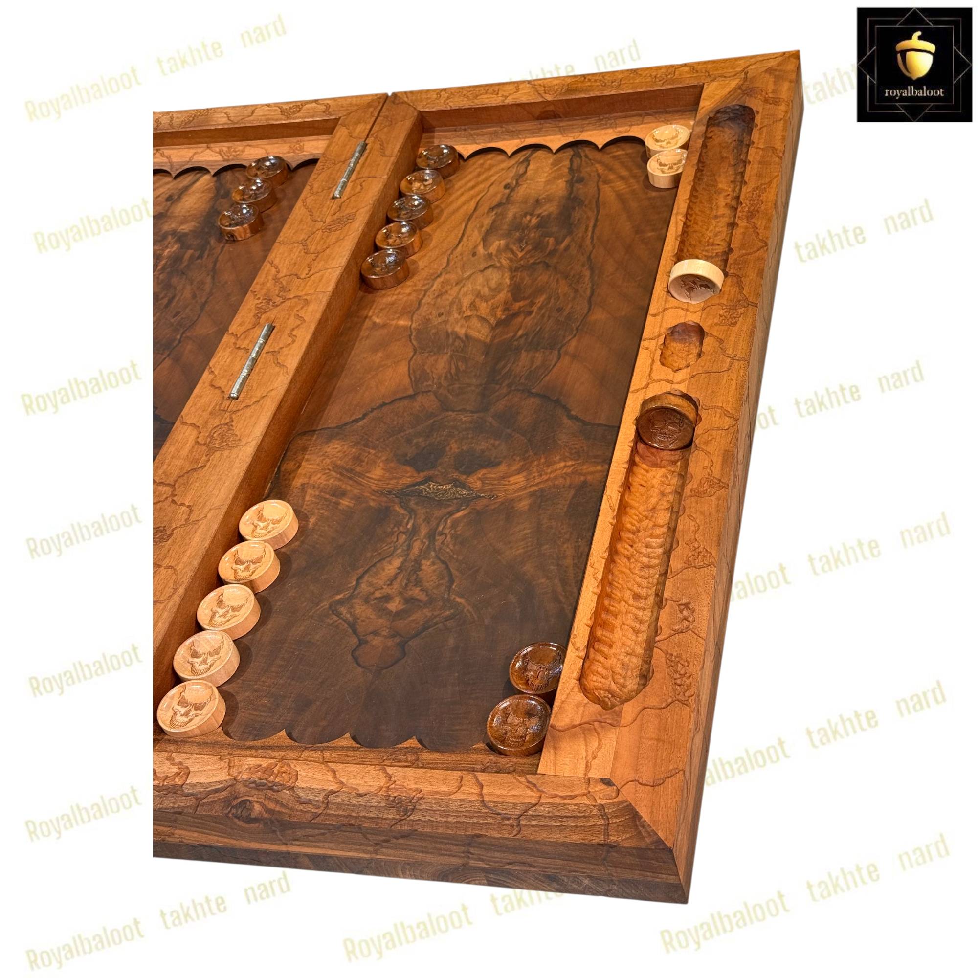 خرید تابلو تخته نرد منبت ساعت شنی 70 سانتی کد 483 خرید تابلو تخته نرد منبت ساعت شنی 70 سانتی