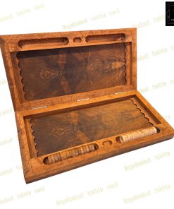 خرید تابلو تخته نرد منبت ساعت شنی 70 سانتی