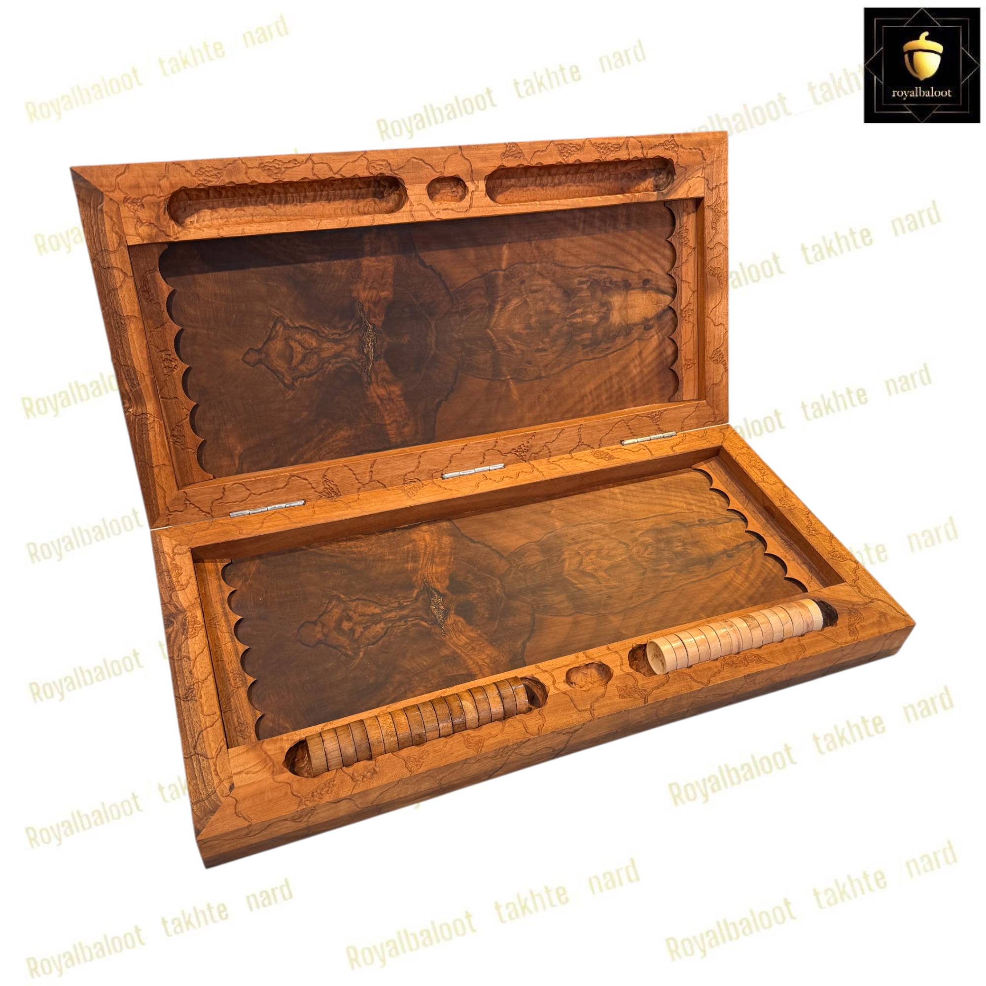 خرید تابلو تخته نرد منبت ساعت شنی 70 سانتی کد 483 خرید تابلو تخته نرد منبت ساعت شنی 70 سانتی