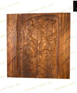 خرید تابلو تخته نرد منبت ساعت شنی 70 سانتی