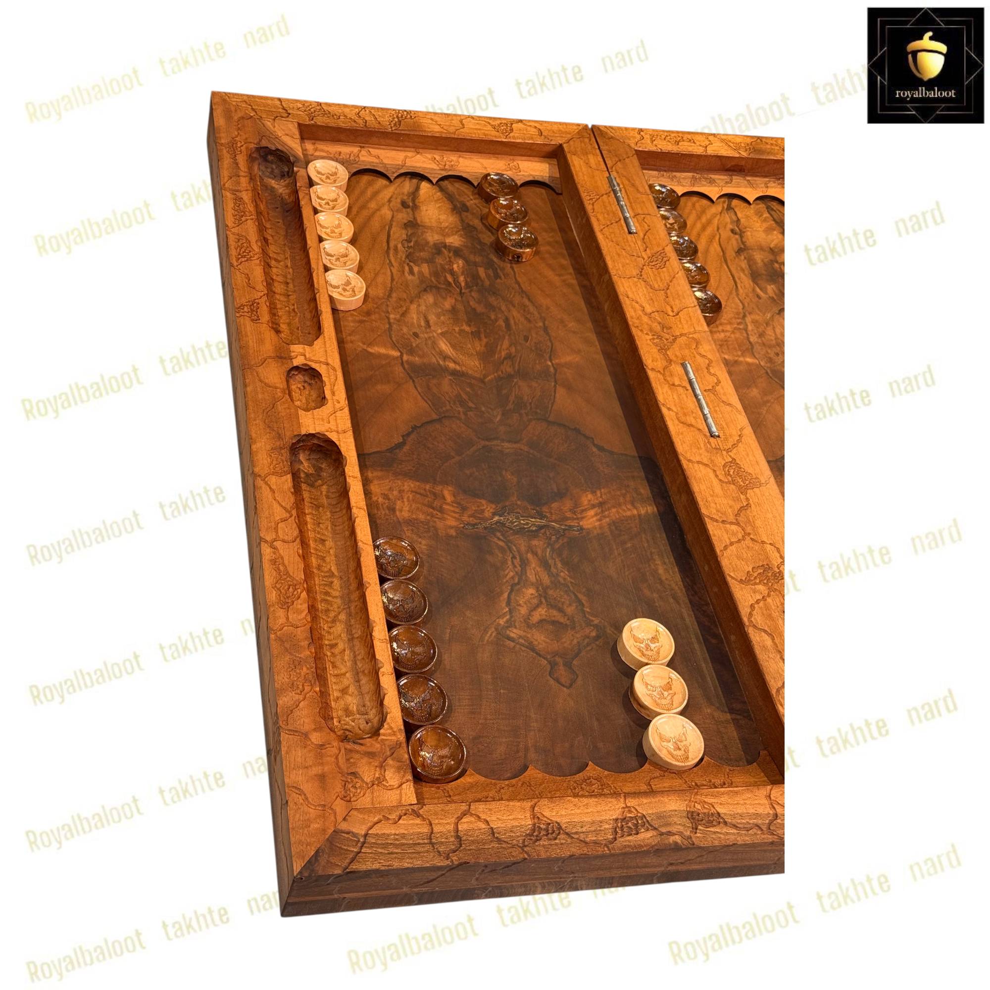 خرید تابلو تخته نرد منبت ساعت شنی 70 سانتی کد 483 خرید تابلو تخته نرد منبت ساعت شنی 70 سانتی