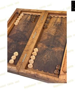 خرید تابلو تخته نرد منبت ساعت شنی 70 سانتی