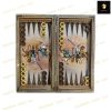 خرید تخته نرد خاتم نقاشی چوگان درشت