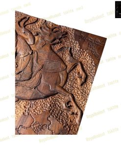 خرید تابلو تخته نرد گردو منبت چوگان