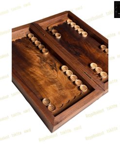 خرید تابلو تخته نرد گردو منبت چوگان