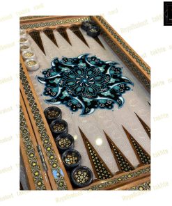 خرید تخته نرد خاتم نقاشی تذهیب سلطنتی 488 خرید تخته نرد خاتم نقاشی تذهیب سلطنتی