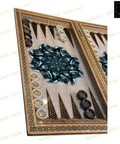 خرید تخته نرد خاتم نقاشی تذهیب سلطنتی 488 خرید تخته نرد خاتم نقاشی تذهیب سلطنتی