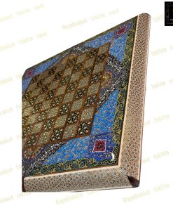 خرید تخته نرد خاتم نقاشی تذهیب لاکچری