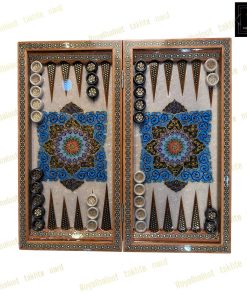 خرید تخته نرد خاتم نقاشی تذهیب اعلا