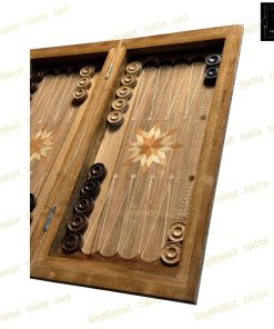 خرید تخته نرد گردو کردستان استاندارد لبه گرد