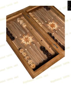 خرید تخته نرد گردو کردستان استاندارد لبه گرد