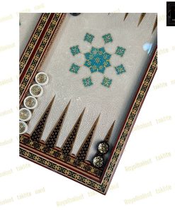 خرید تخته نرد خاتم نقاشی تذهیب سوپر لاکچری