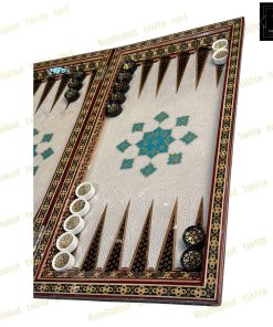 خرید تخته نرد خاتم نقاشی تذهیب سوپر لاکچری