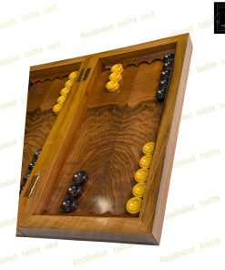 خرید تخته نرد گردو حاشیه شطرنج منبت 55 سانتی براق کد 504 خرید تخته نرد گردو حاشیه شطرنج منبت 55 سانتی براق
