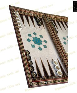 خرید تخته نرد خاتم نقاشی تذهیب سوپر لاکچری