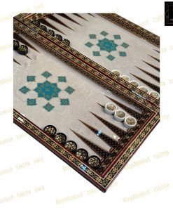 خرید تخته نرد خاتم نقاشی تذهیب سوپر لاکچری