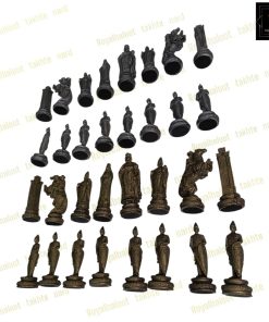 خرید مهره شطرنج پلی استری طرح عثمانی کد 494 خرید مهره شطرنج پلی استری طرح عثمانی