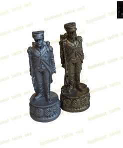 خرید مهره شطرنج پلی استری طرح انگلیسی