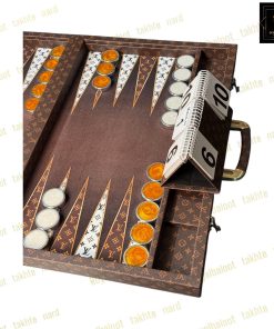 خرید تخته نرد مدرن طرح لویی ویتون کد 520 خرید تخته نرد مدرن طرح لویی ویتون