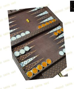 خرید تخته نرد مدرن طرح لویی ویتون کد 520 خرید تخته نرد مدرن طرح لویی ویتون