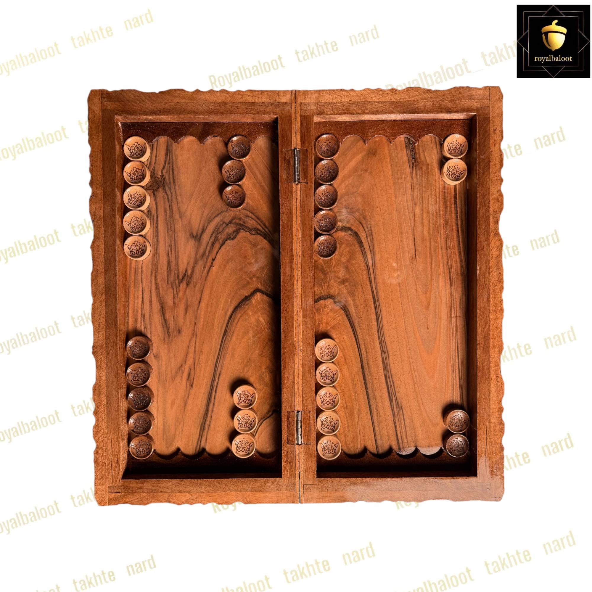 خرید تخته نرد گردو دور منبت انگور ریشه کد 526 خرید تخته نرد گردو دور منبت انگور ریشه