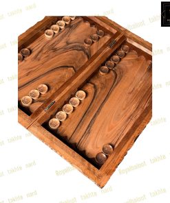 خرید تخته نرد گردو دور منبت انگور ریشه کد 526 خرید تخته نرد گردو دور منبت انگور ریشه