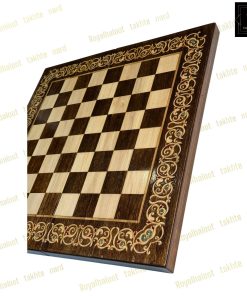 خرید تخته نرد راش معرق طرح بهشت