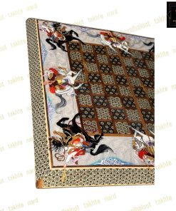 خرید تخته نرد خاتم نقاشی چوگان سه بعدی اعلا کد 522 خرید تخته نرد خاتم نقاشی چوگان سه بعدی اعلا