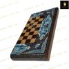 خرید تخته نرد خاتم نقاشی تذهیب و شکار فیروزه ای کد 514 خرید تخته نرد خاتم نقاشی تذهیب و شکار فیروزه ای
