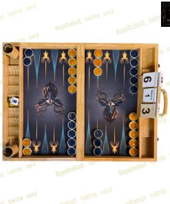 خرید تخته نرد مدرن طرح گوزن