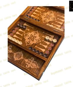 خرید سه بازی چوب راش معرق صادراتی طرح اسلیمی کد 516 خرید سه بازی چوب راش معرق صادراتی طرح اسلیمی