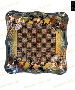 خرید تخته نرد خاتم نقاشی چوگان سه بعدی دالبری کد 523 خرید تخته نرد خاتم نقاشی چوگان سه بعدی دالبری