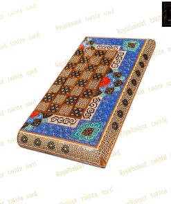 خرید تخته نرد خاتم نقاشی تذهیب اسلیمی