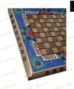 خرید تخته نرد خاتم نقاشی تذهیب اسلیمی