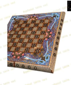 خرید تخته نرد خاتم نقاشی تذهیب کلکسیونی