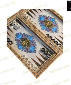 خرید تخته نرد خاتم نقاشی تذهیب کلکسیونی