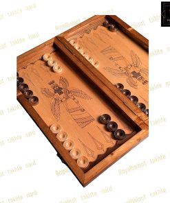 خرید تخته نرد راش طرح اهورا مزدا کد 532