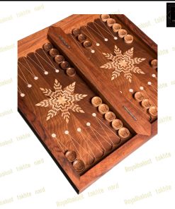 خرید تابلو تخته نرد گردو منبت هخامنشی کد 533