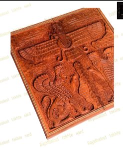 خرید تابلو تخته نرد گردو منبت هخامنشی کد 533