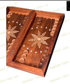 خرید تابلو تخته نرد گردو منبت هخامنشی کد 533