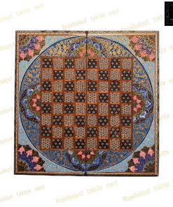 خرید تخته نرد خاتم نقاشی تذهیب سلطنتی کد 528