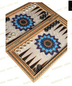 خرید تخته نرد خاتم نقاشی تذهیب سلطنتی کد 528