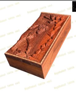 خرید تابلو تخته نرد گردو منبت مرد اسب سوار کد 538